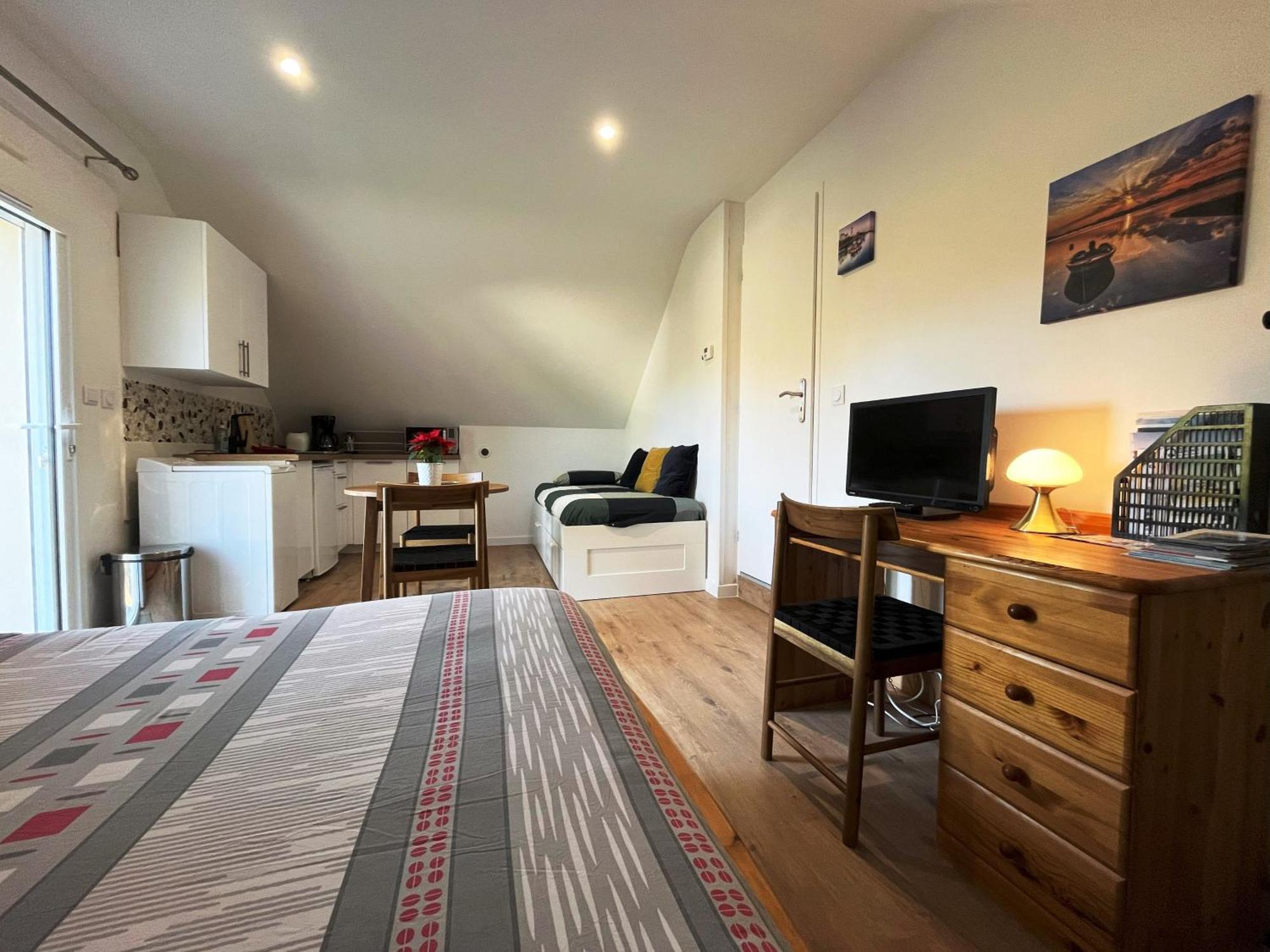 Lomener - La Goelette - 1 Appartement Avec 2 Chambres Et 2 Studios A 450M De La Plage 플뢰메르 외부 사진